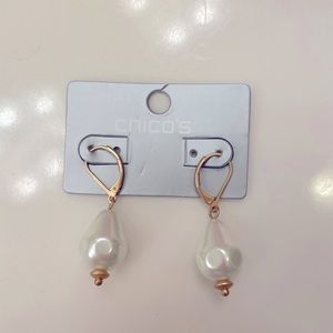 Brand new Chico’s Peal earrings